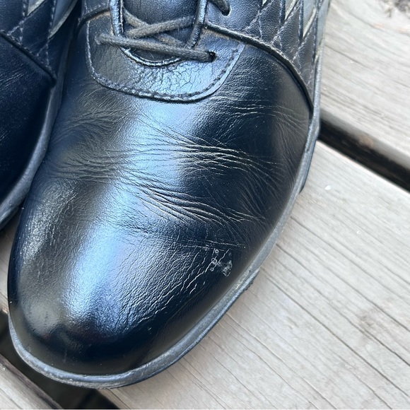 FootJoy Summer Series Black Grey Leather Golf Shoes 98846 | Ladies Size 8.5 - Picture 10 of 13